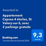 Capsea 4 Etoiles, St Valery-sur-s, Avec 2 Parkings Gratuits * Saint-Valéry-sur-Somme